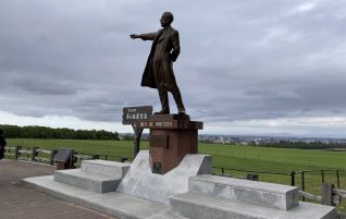 北海道修学旅行3  羊ヶ丘展望台