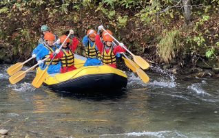 北海道修学旅行5  ラフティング