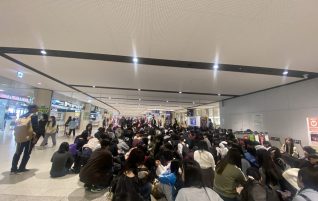 空港に到着しました！
