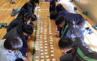 百人一首大会　１年生