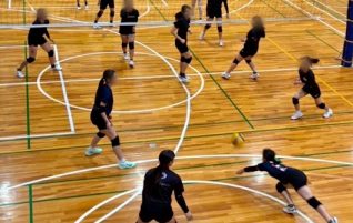 女子バレーボール部